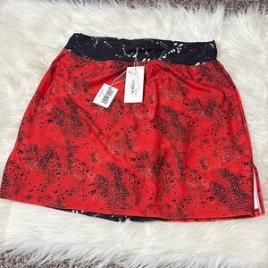 NWT Skort Obsession Red Alert Skort Size M